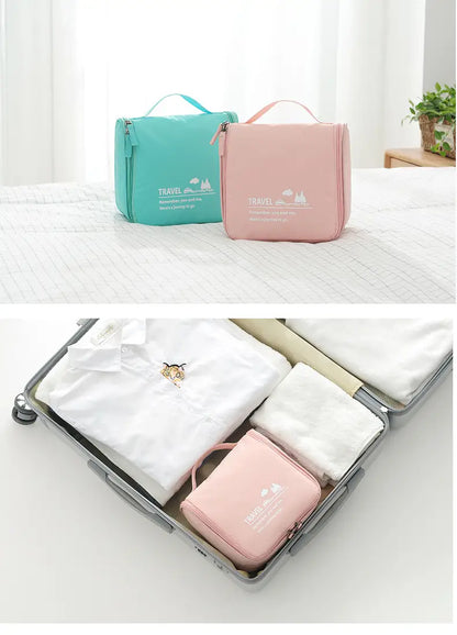 Portable Waterproof Large Capacity Travel Cosmetic Bag